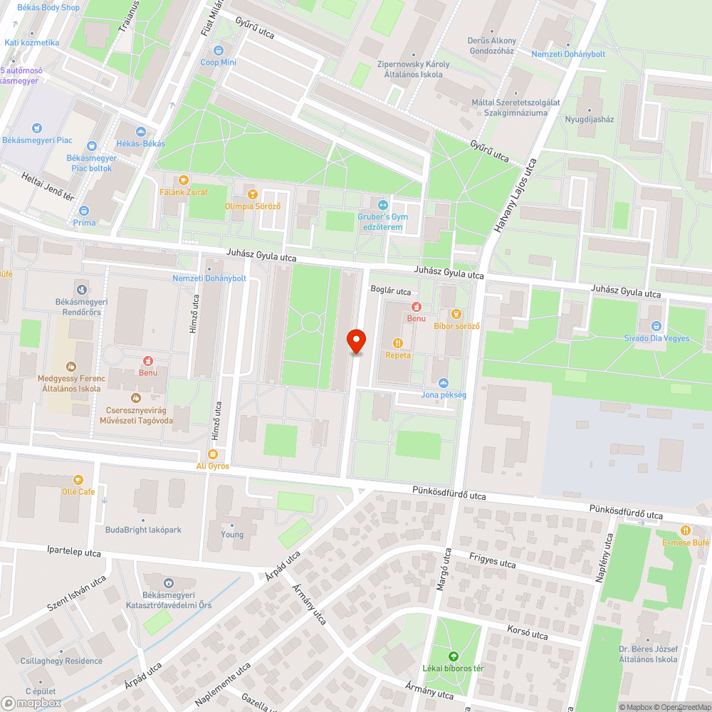 Festék a táblán bejelentés helye