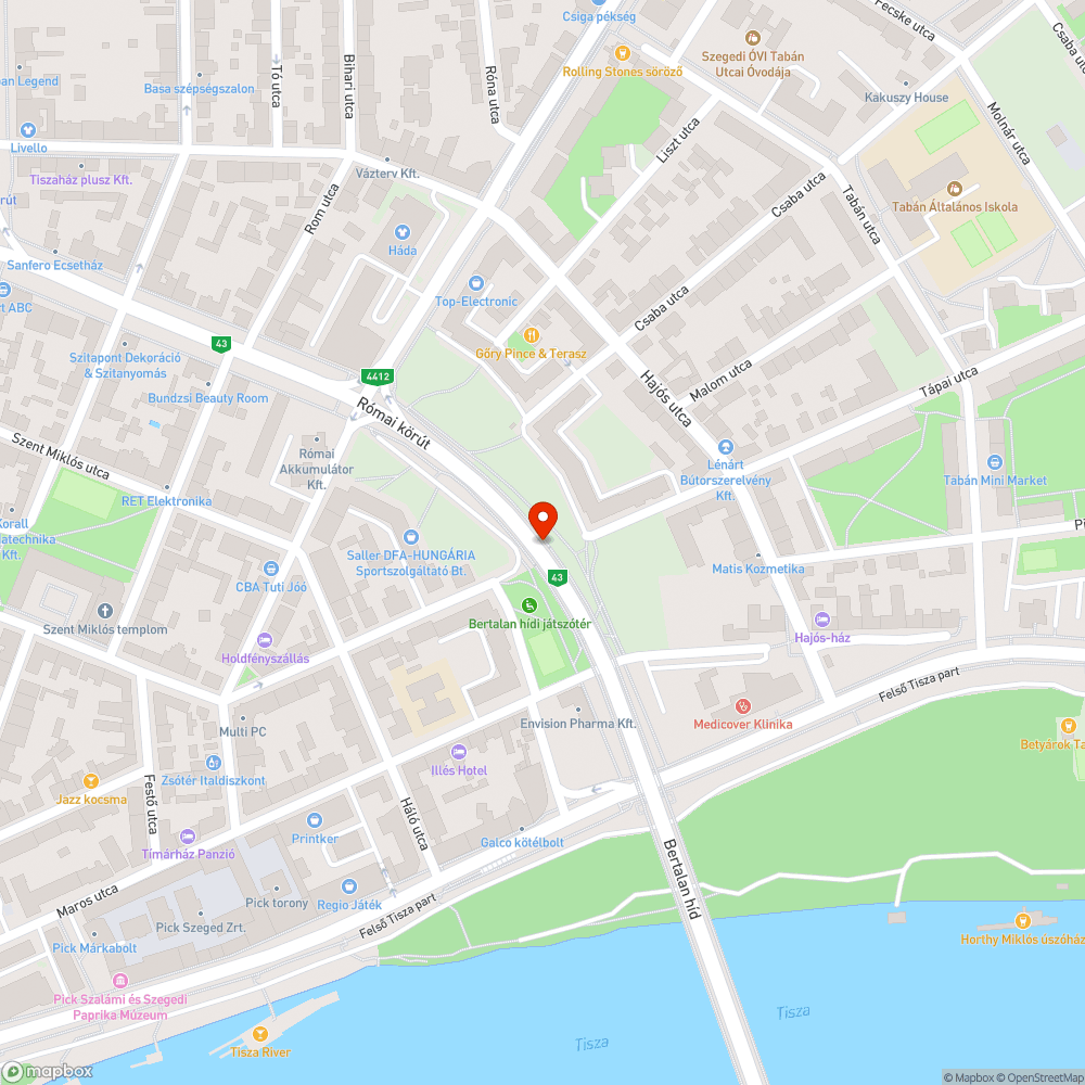 Foltozás a járdán bejelentés helye