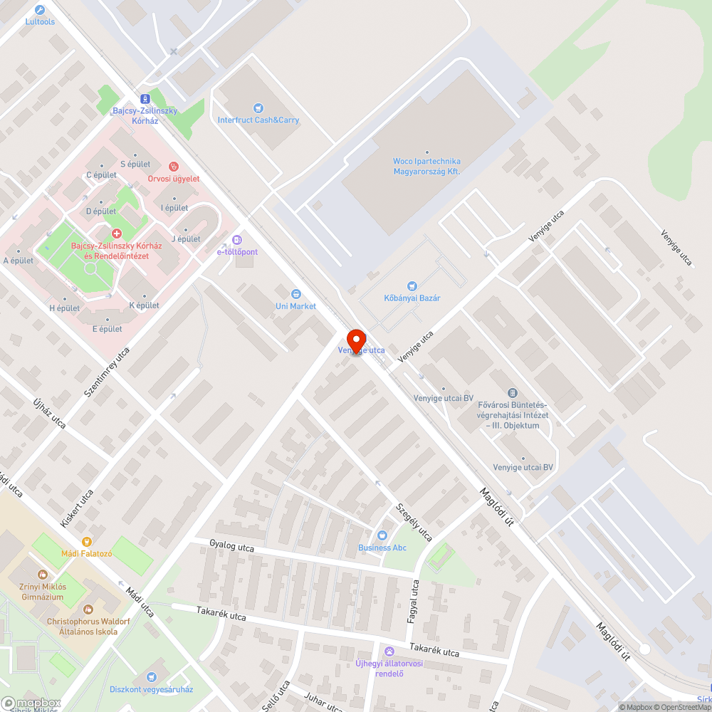 Egy kupac szemét bejelentés helye