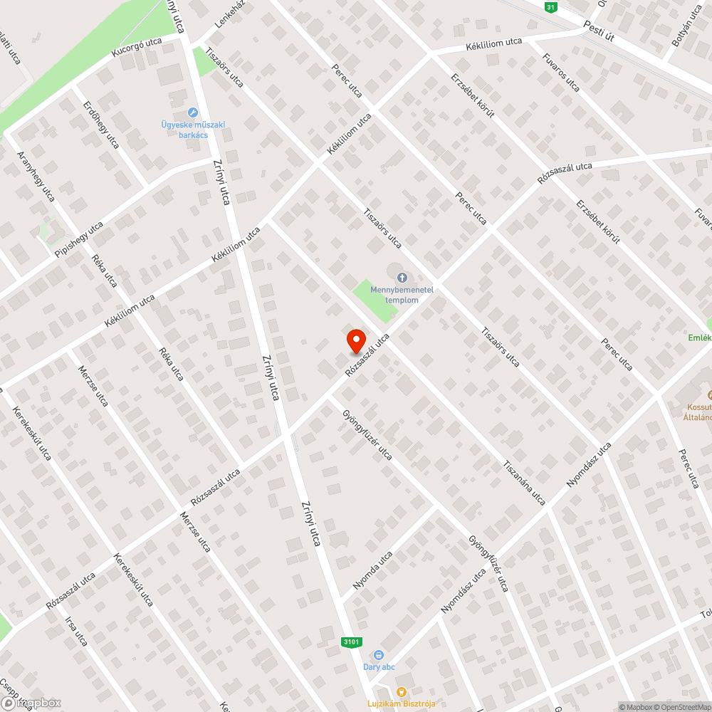 Nincs rendes járda bejelentés helye