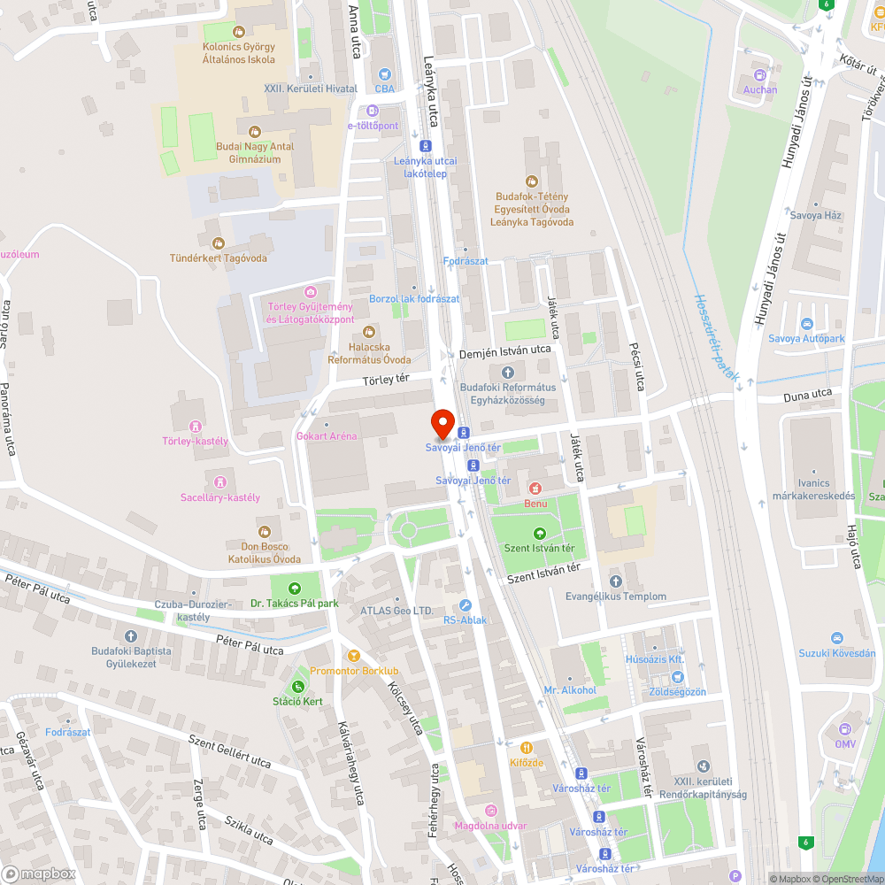 Tábla a zebrán bejelentés helye