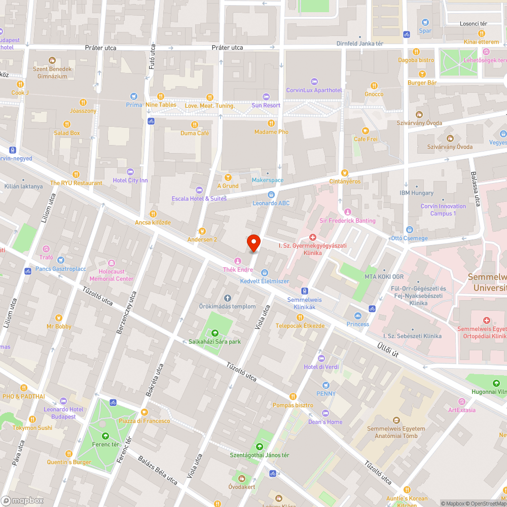 Rakodási területek bejelentés helye