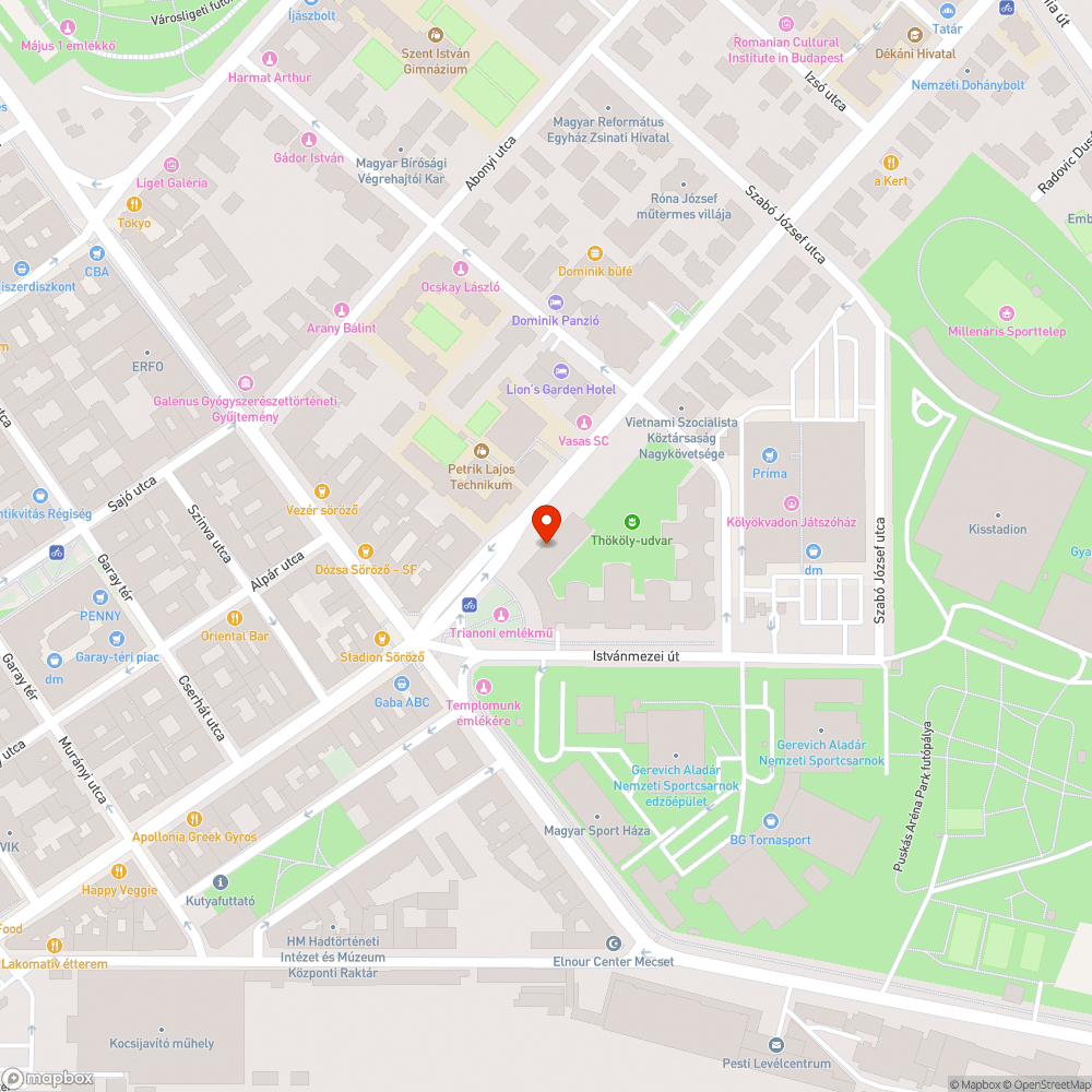 Porladó fedél bejelentés helye