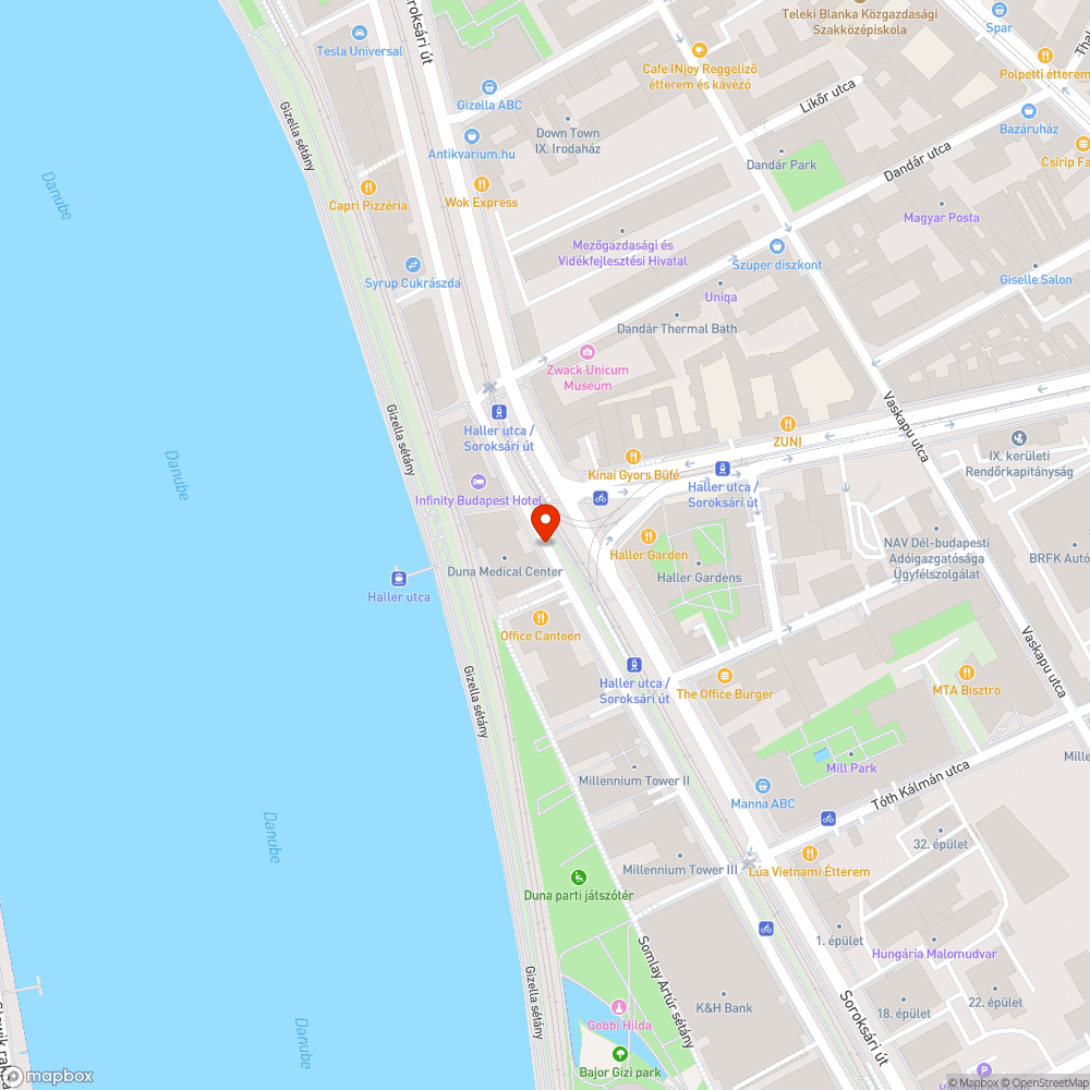 Aluljáró lezárva bejelentés helye