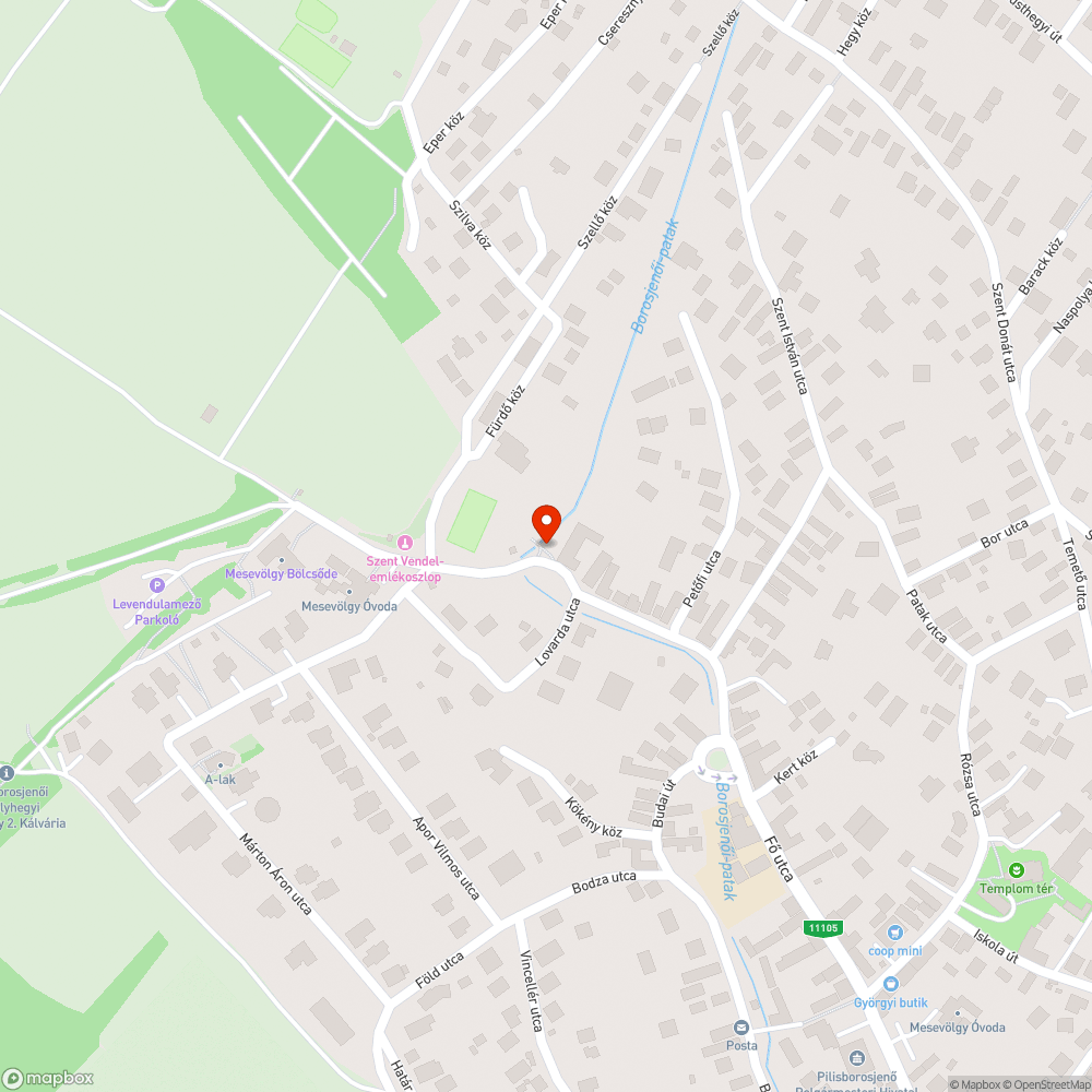 Befejezett útépítés maradéka bejelentés helye