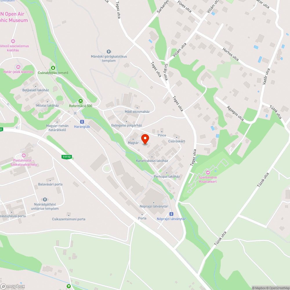 Skanzen liftek bejelentés helye