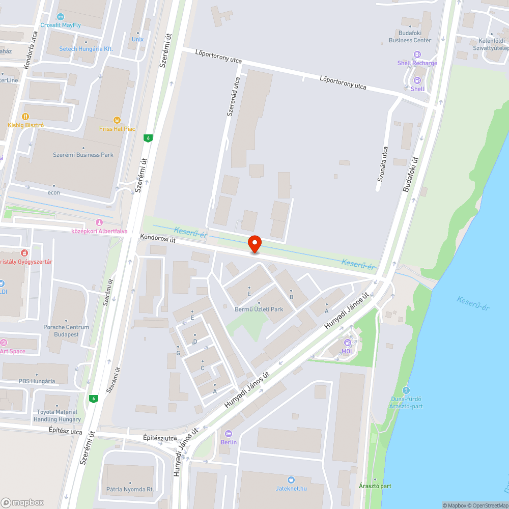 Gaztenger a járdán bejelentés helye