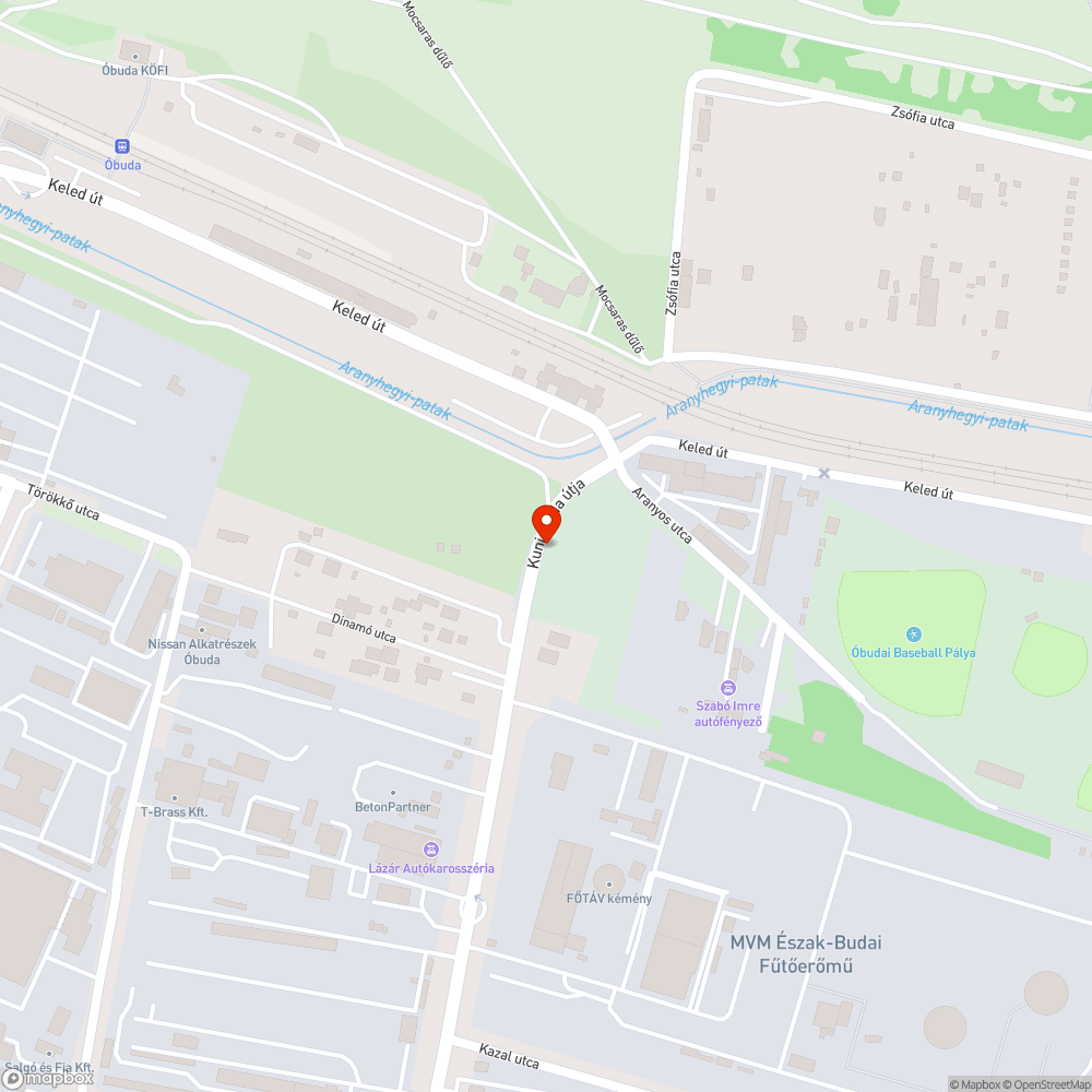 Illegálisan lerakott szemét bejelentés helye