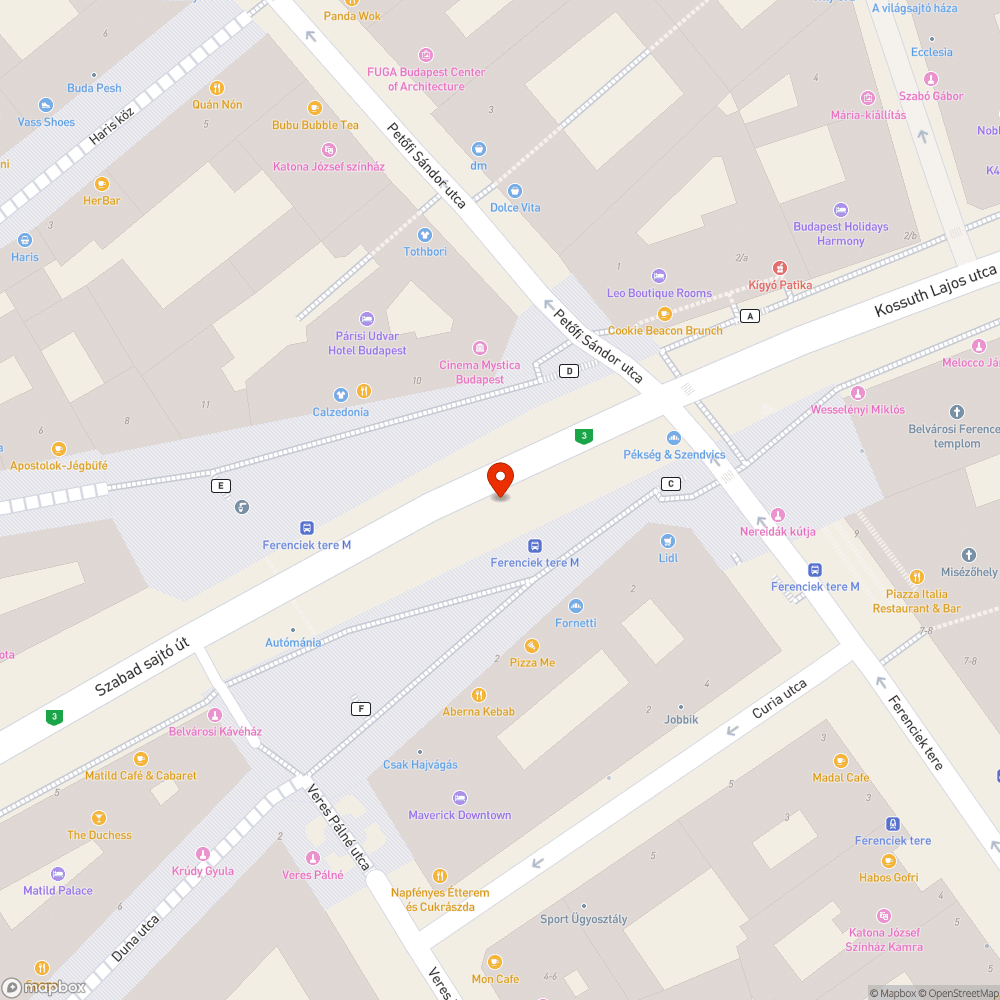 Menetrendek igénytelen kihelyezése bejelentés helye