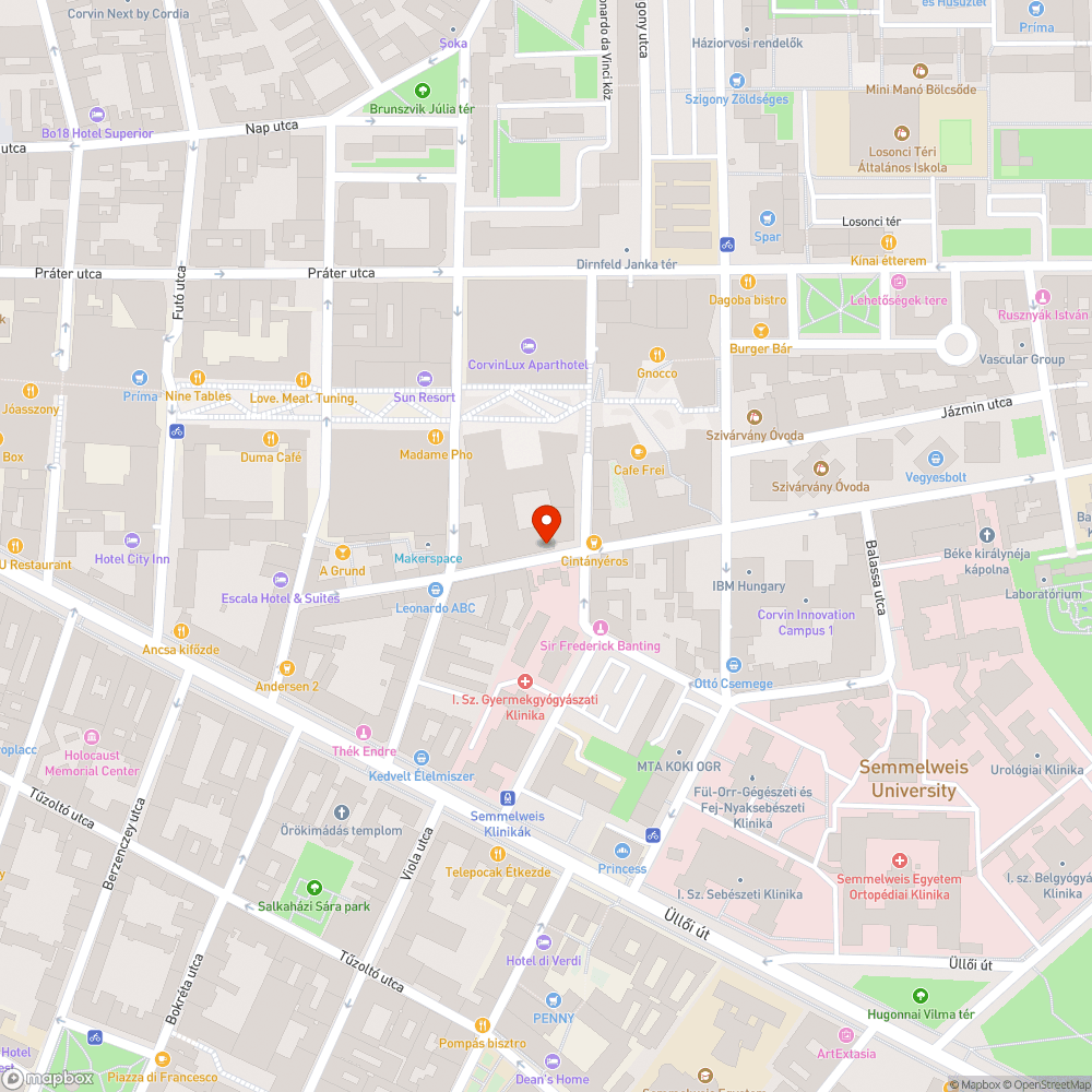 Gödrök bejelentés helye