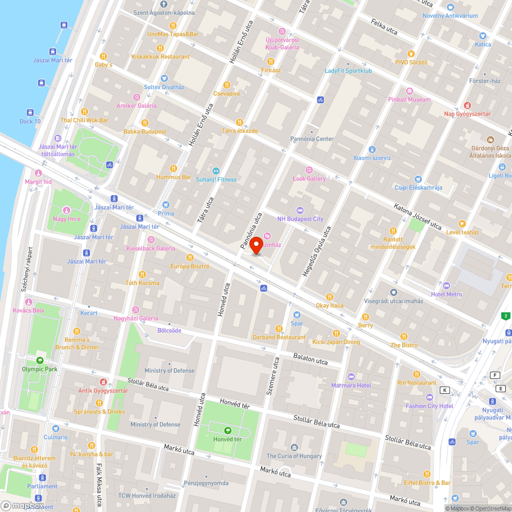 Fekete zsákok a Szent István körúton bejelentés helye