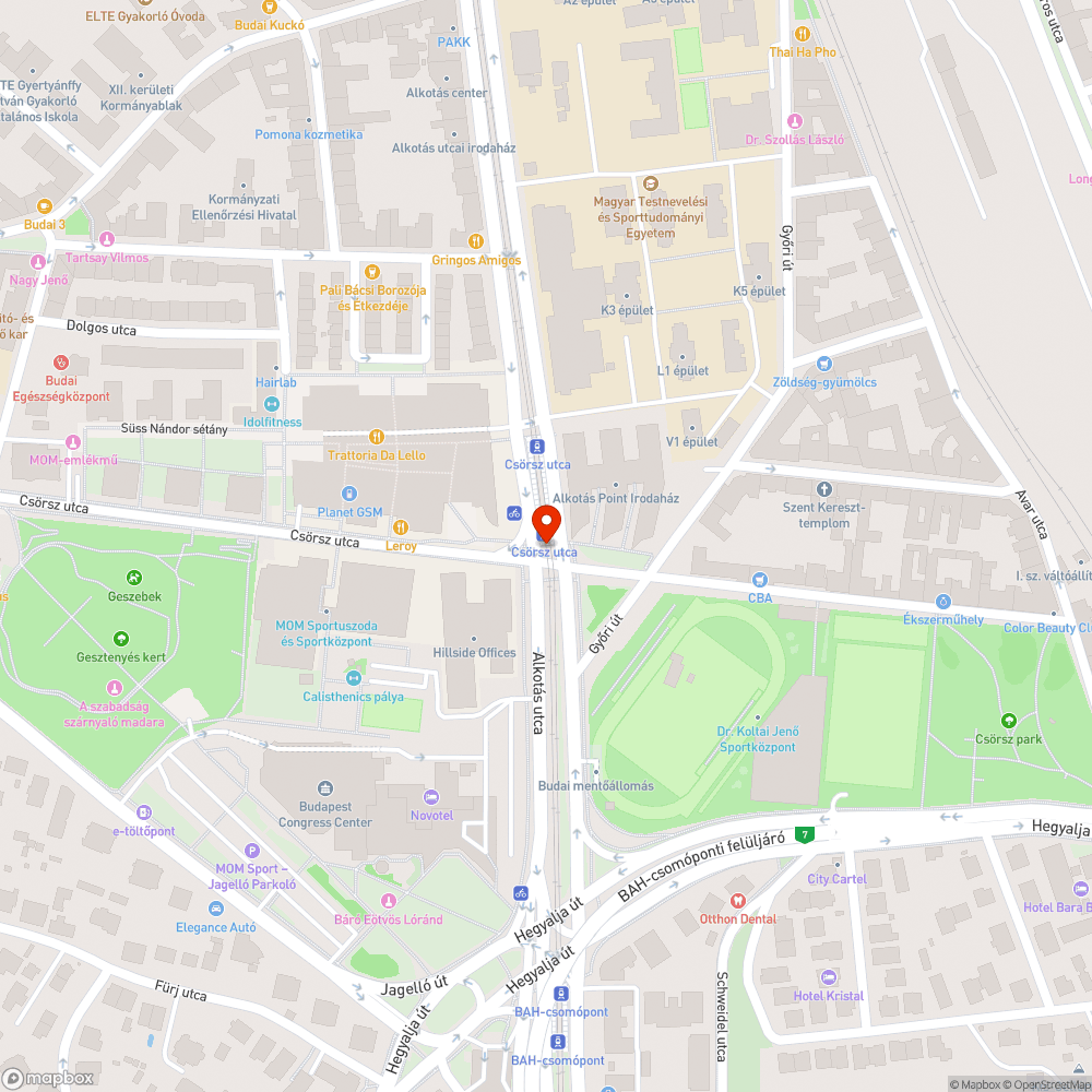 Sín mentén hatalmas kátyúk bejelentés helye