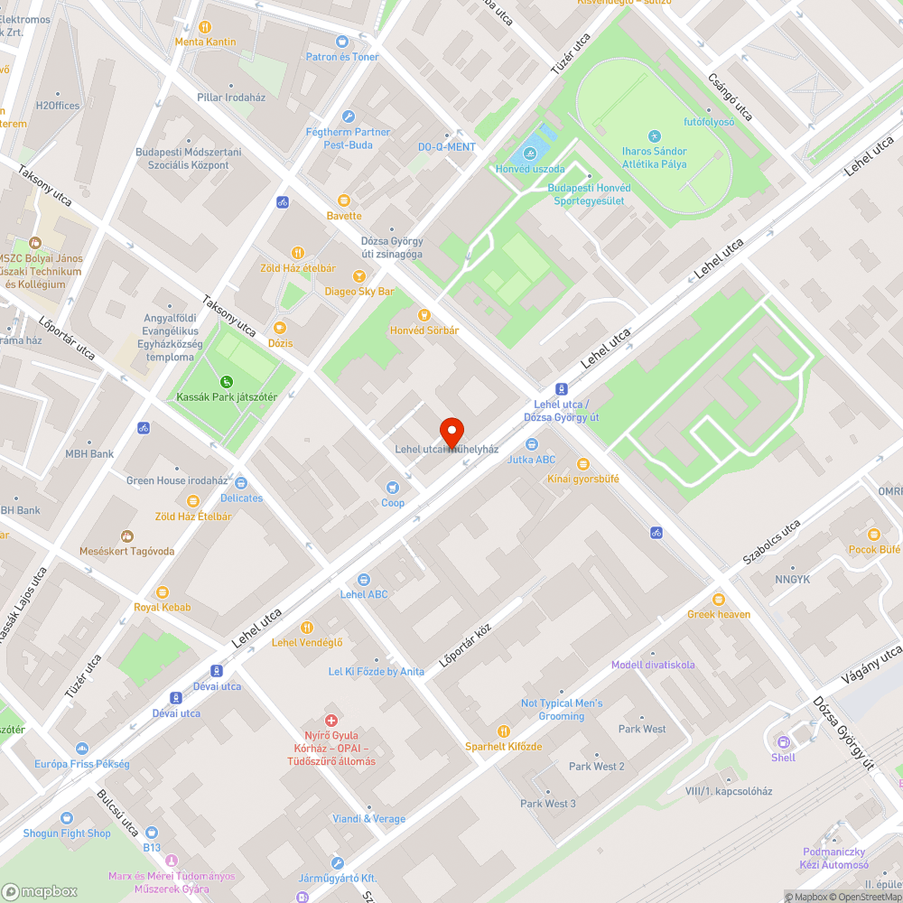 Burjánzó fa bejelentés helye