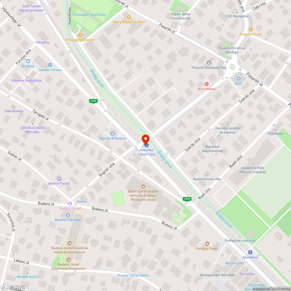 Tócsa bejelentés helye