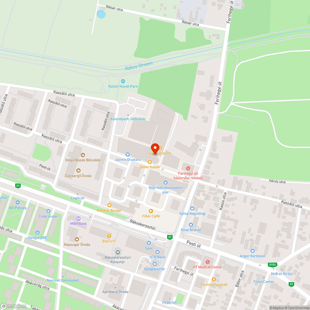 Balesetveszély a piacon bejelentés helye