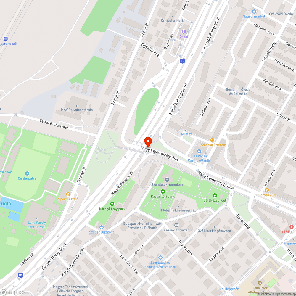 elsőbbségadás Kacsóh Pongrácz úti felüljáró bejelentés helye