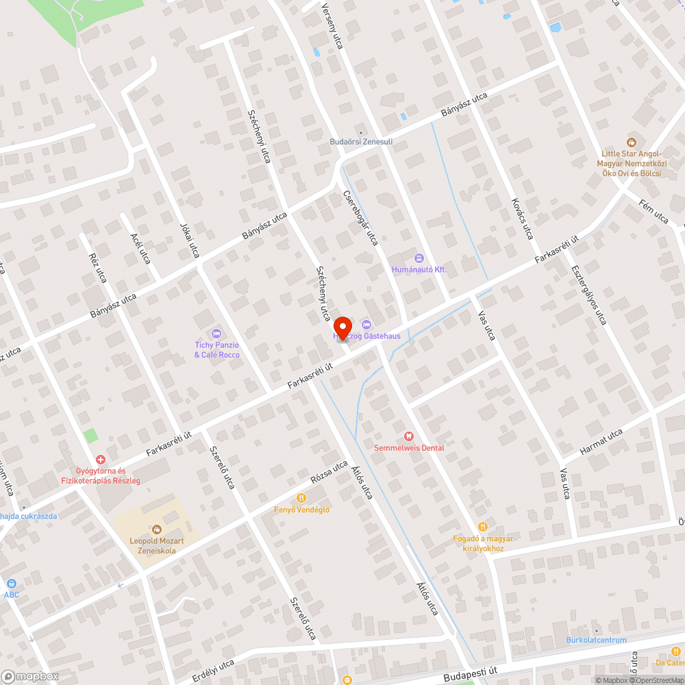 Elhagyott jármű bejelentés helye