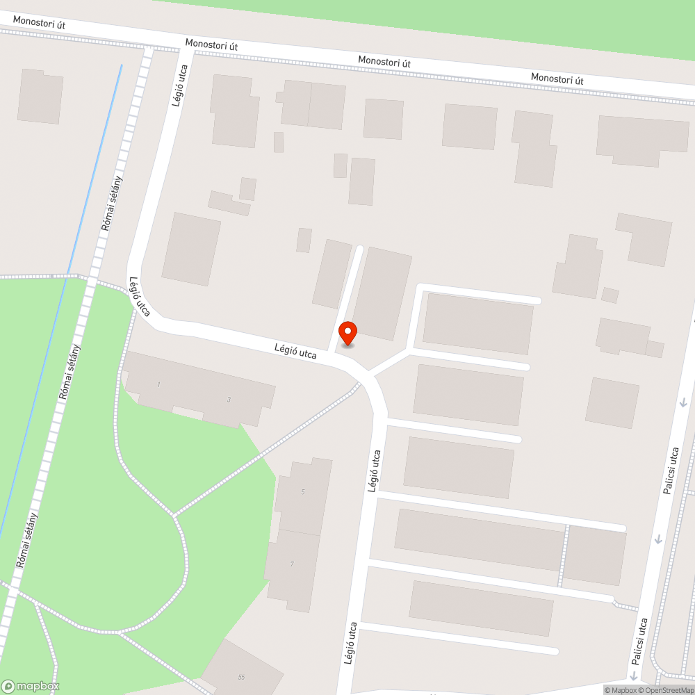 Elhagyott építkezési törmelék bejelentés helye