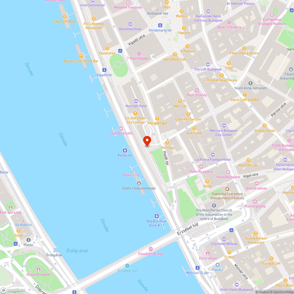 Graffitik a rakparton bejelentés helye