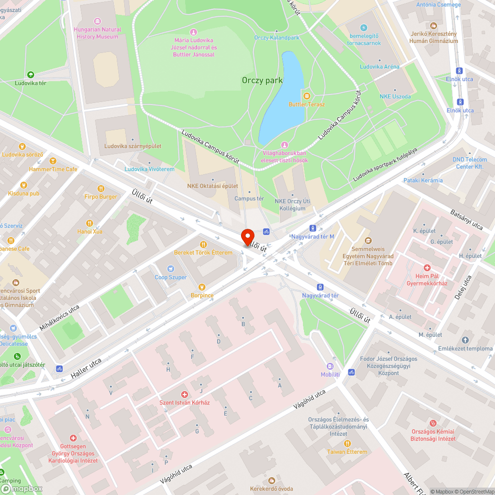 Kerékpárúton parkolás bejelentés helye