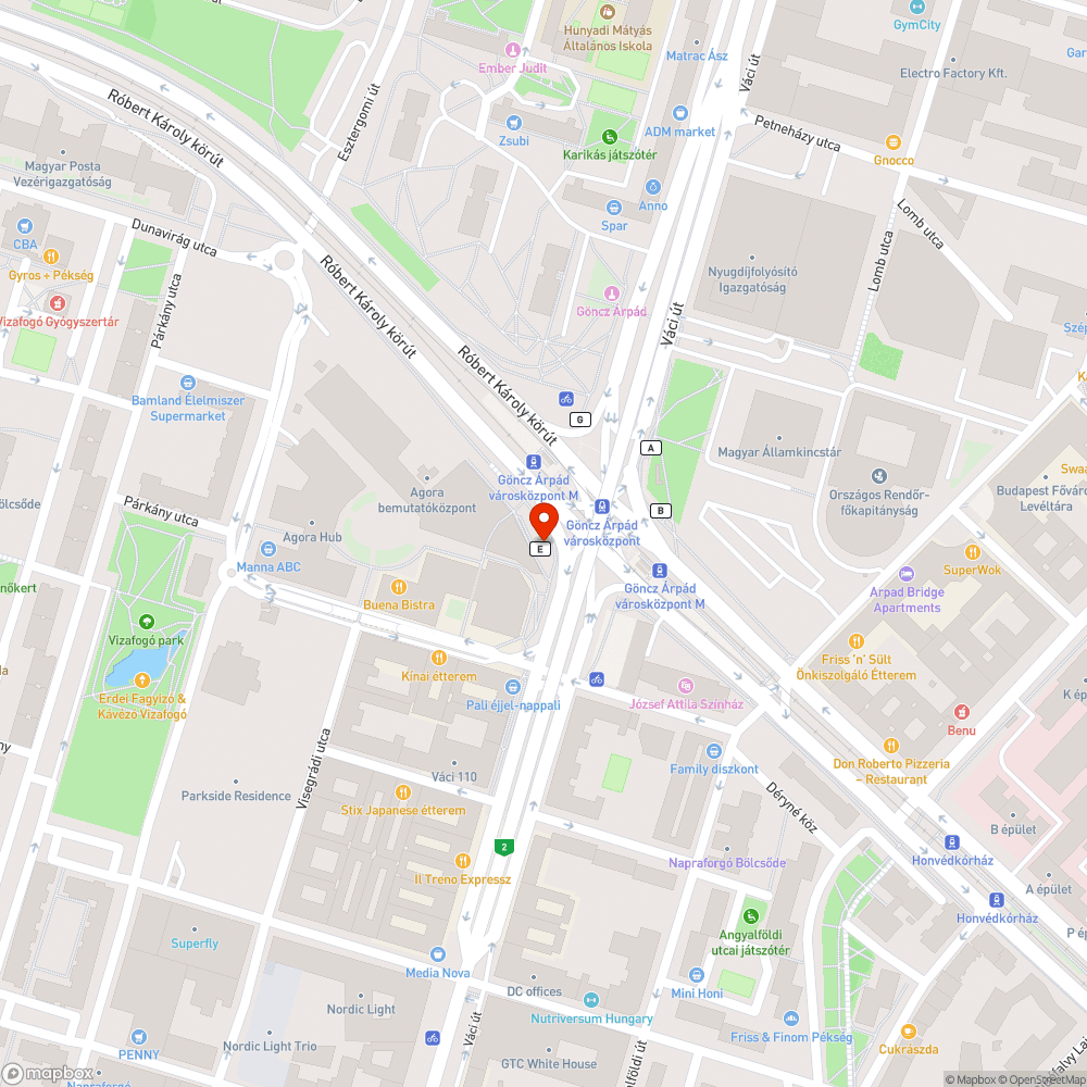 Eldugult víznyelő bejelentés helye