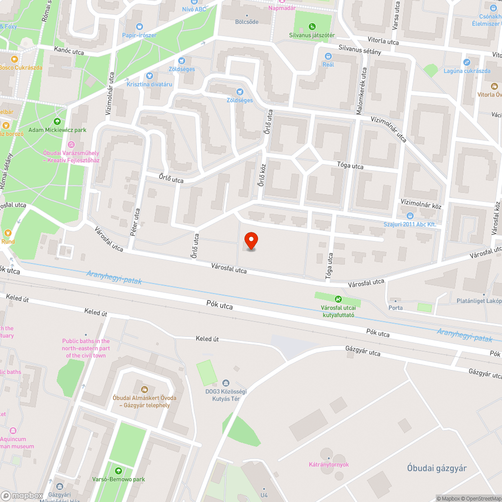 Két kandeláber nem világit bejelentés helye