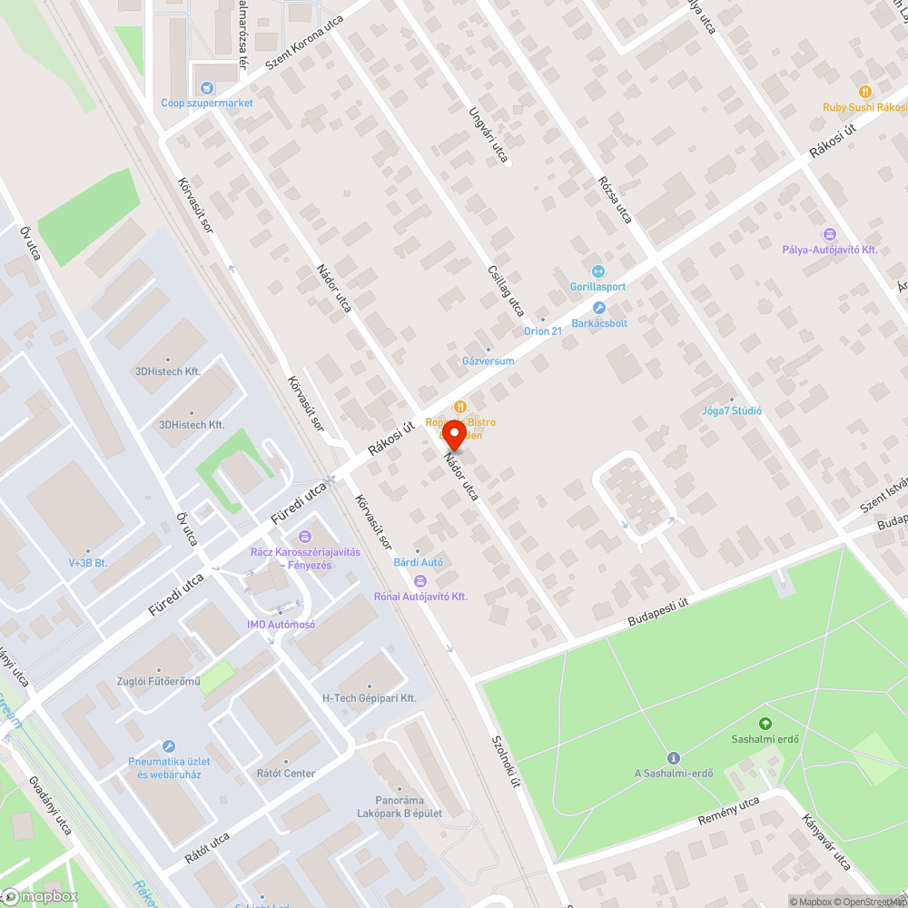 Kidőlt oszlop bejelentés helye