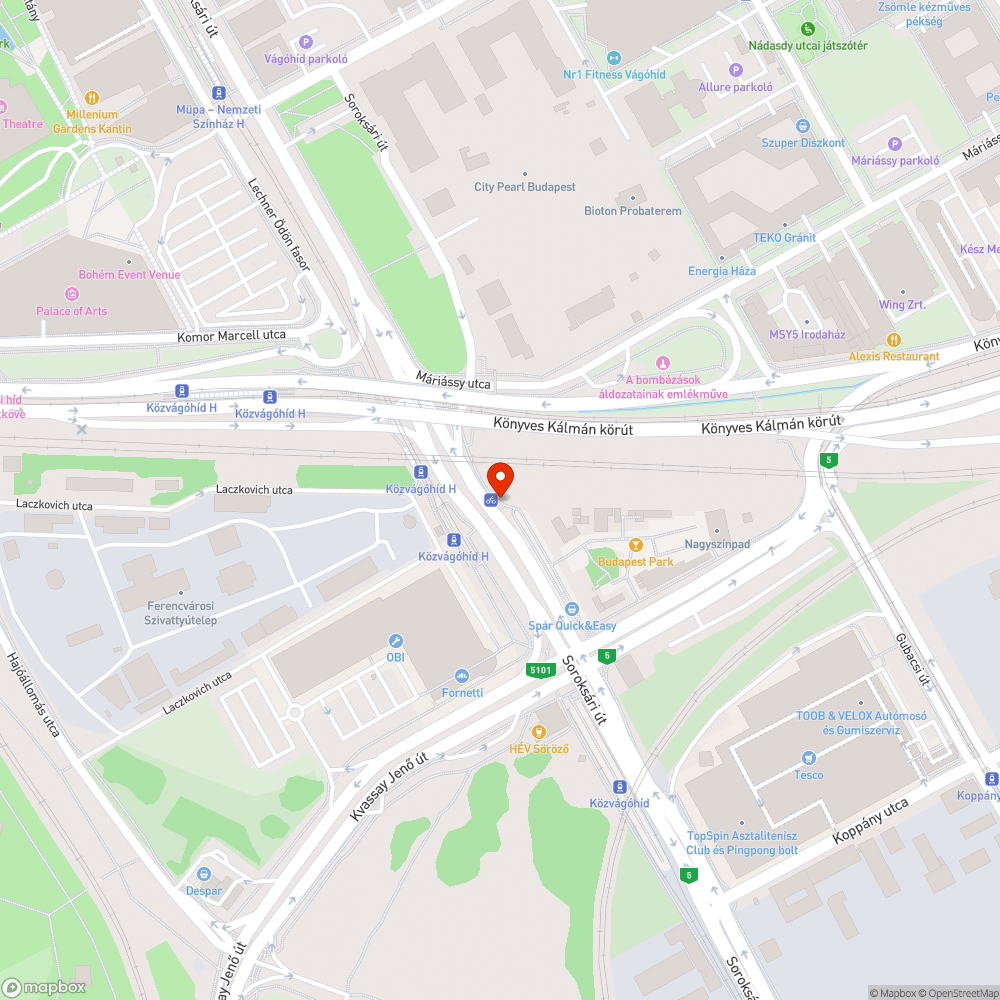 Elhagyott Mazda bejelentés helye