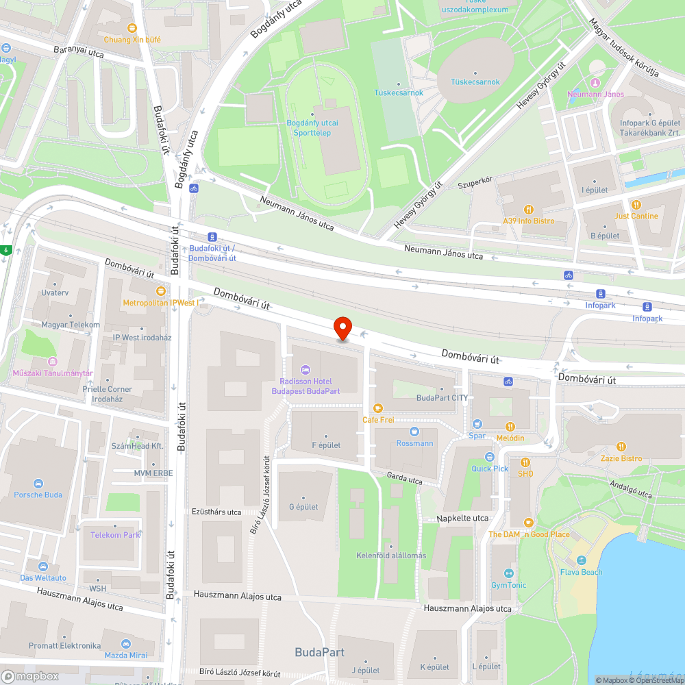 Hatalmas tócsa bejelentés helye