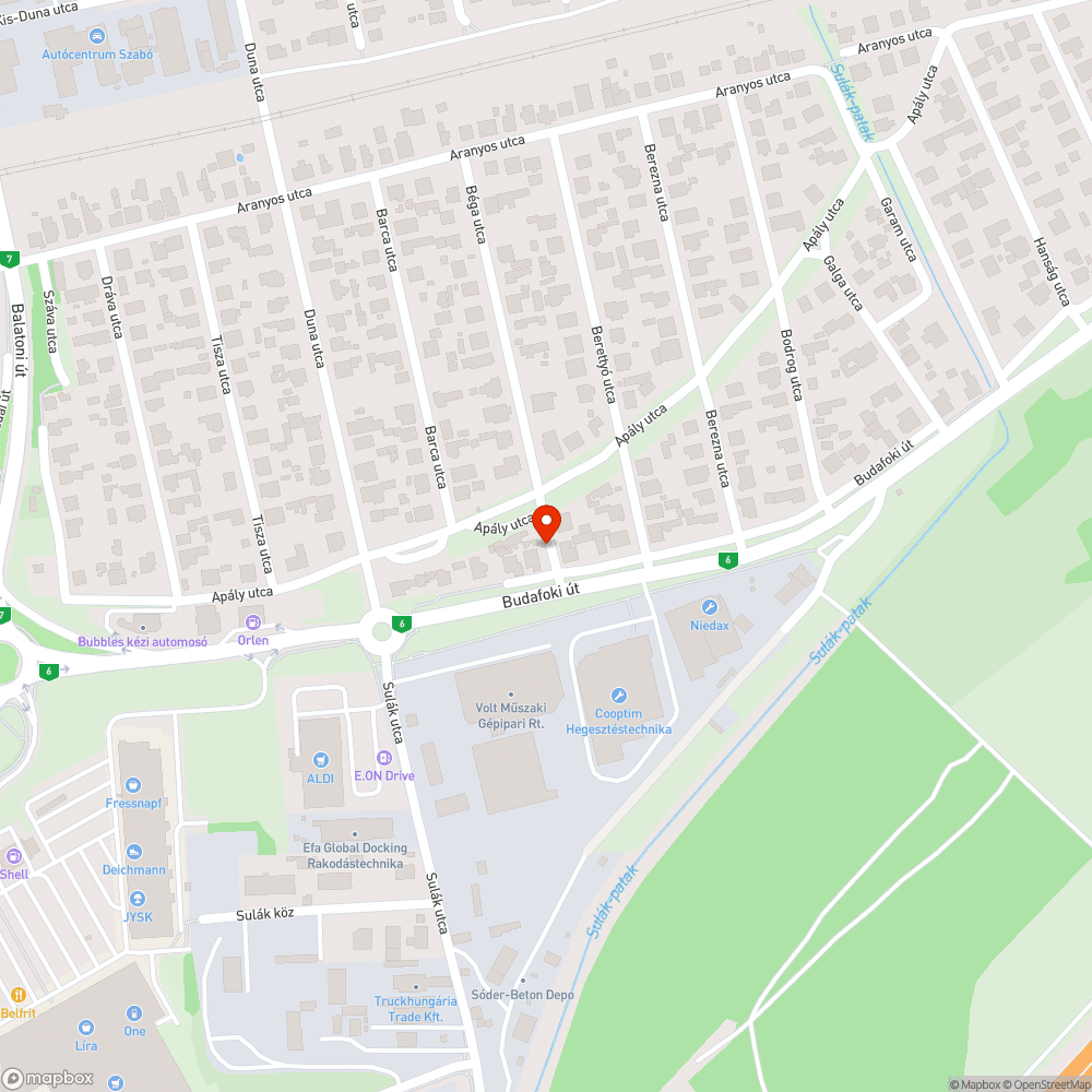 Elhagyott autók Érden a Béga utcában bejelentés helye