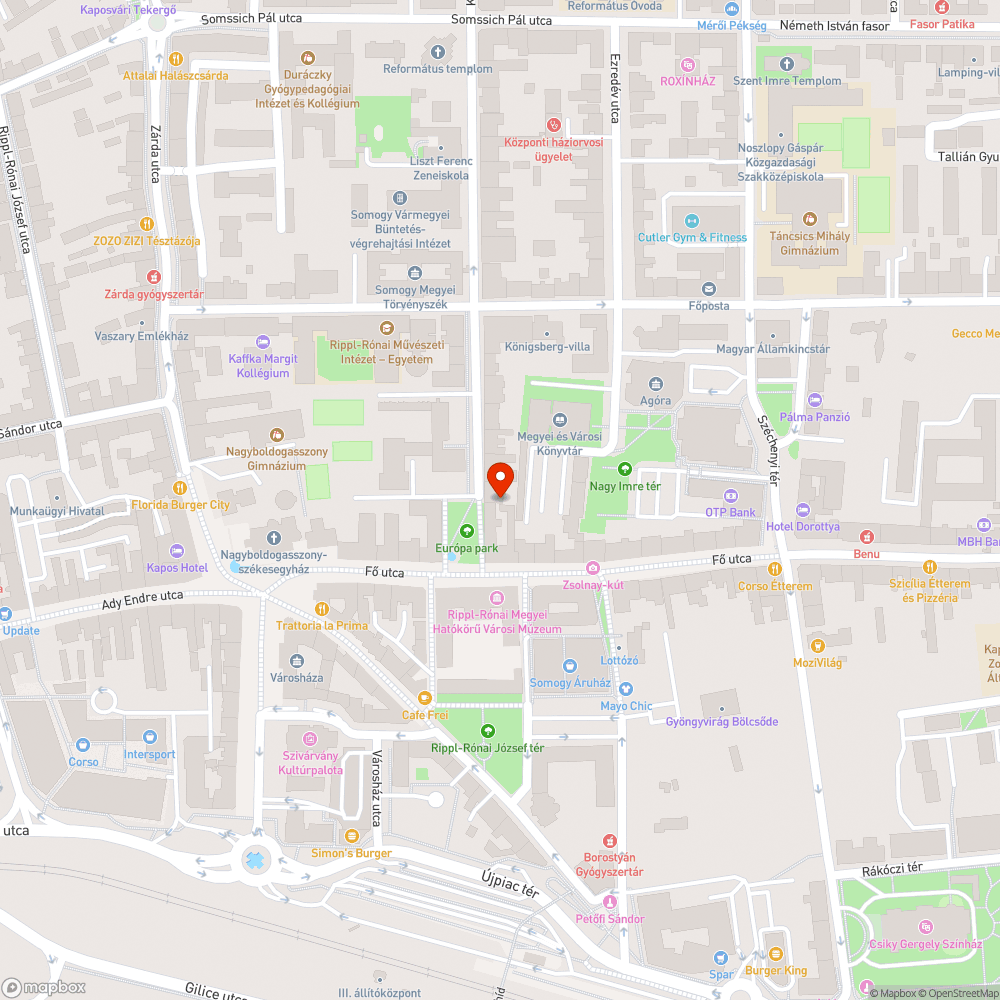 Eldugult víznyelő bejelentés helye