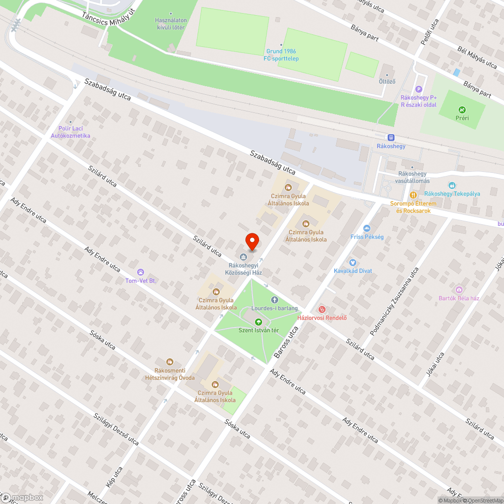 Kerékpáros közlekedés a Kép utcában bejelentés helye