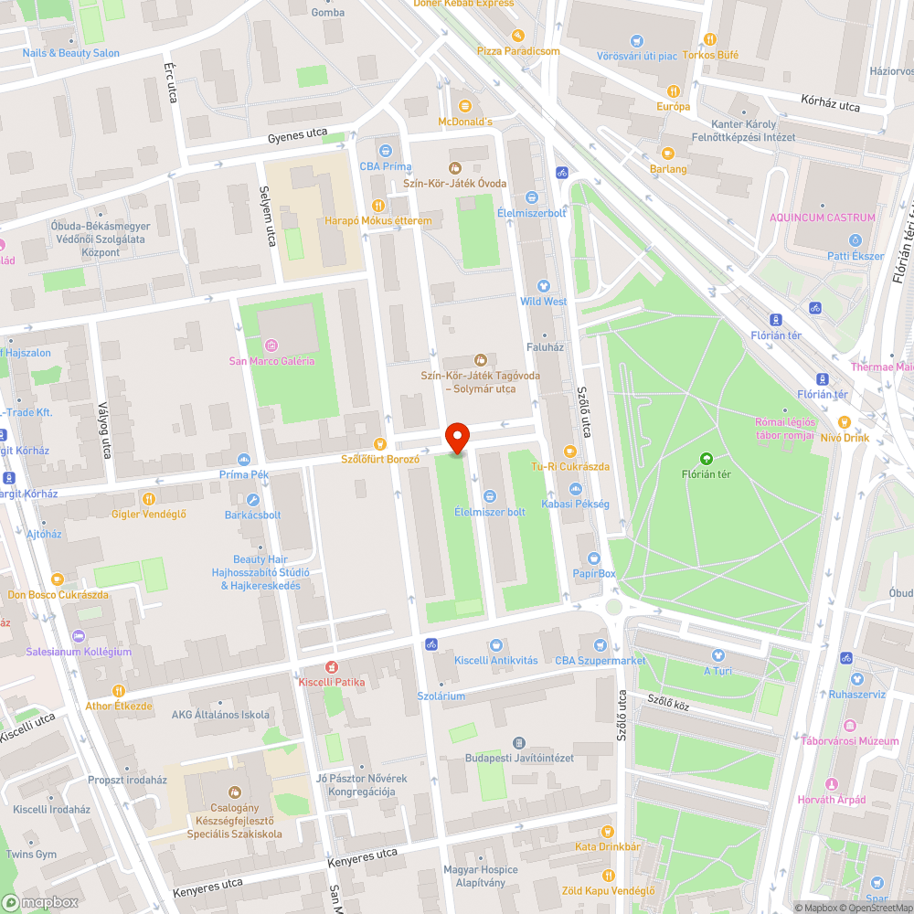 Otthagyott szemét bejelentés helye