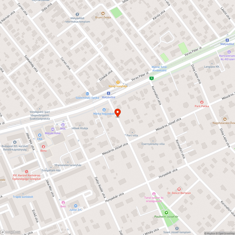 Pad torzó bejelentés helye