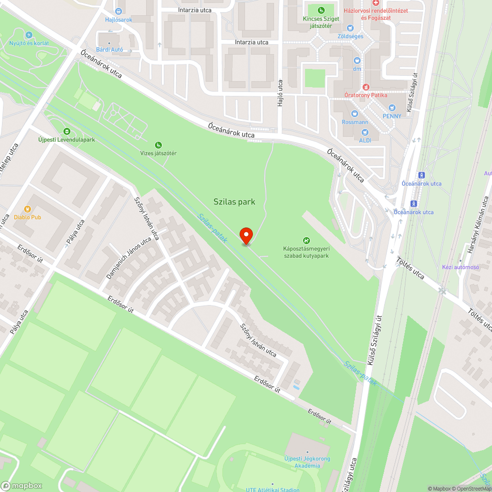 Kidőlt tábla bejelentés helye