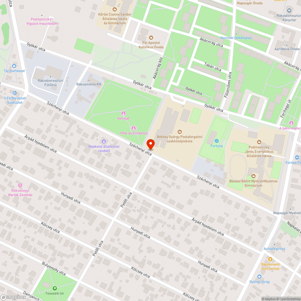 Rossz helyen lévő tábla bejelentés helye