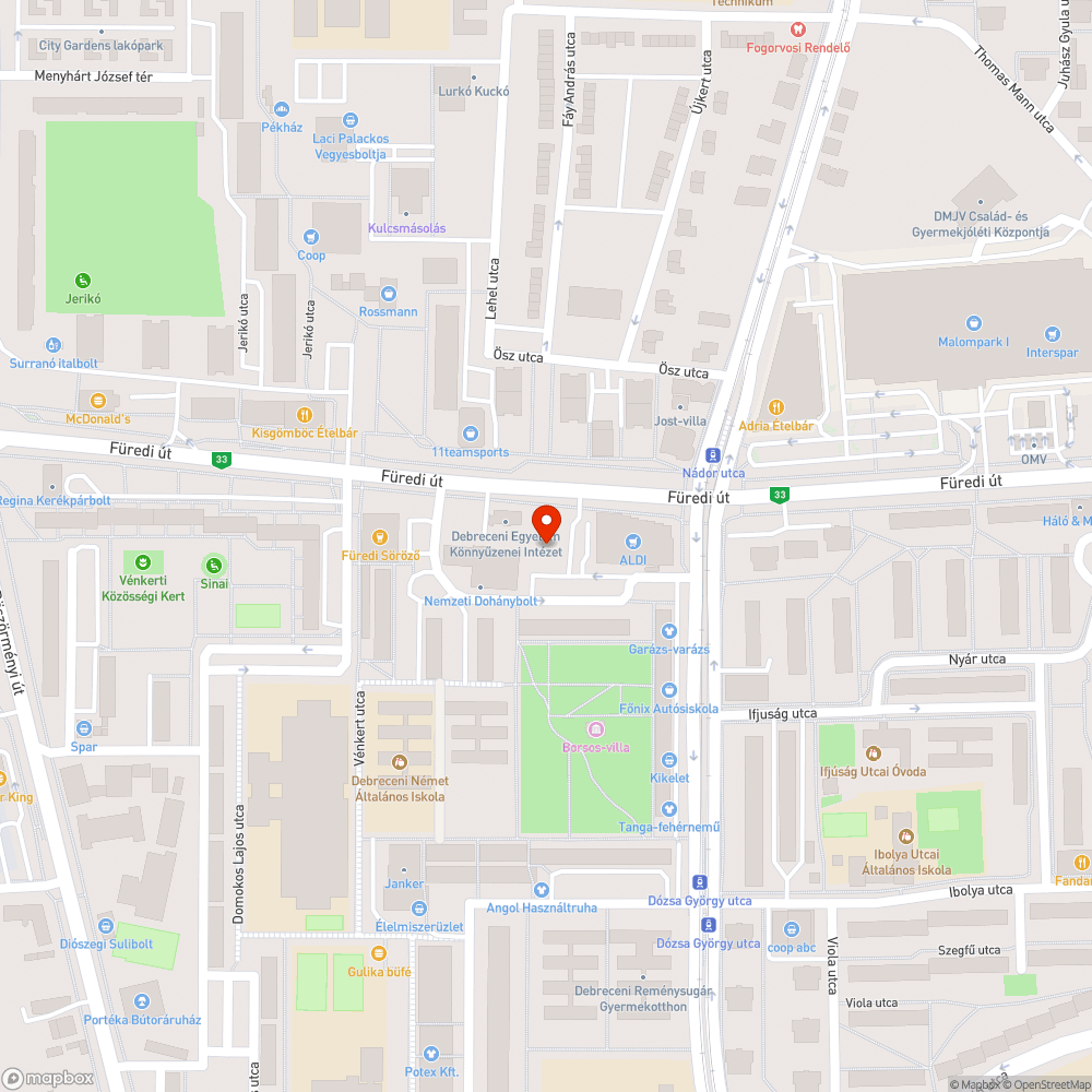 Elhagyott bordó Peugeot 206 bejelentés helye