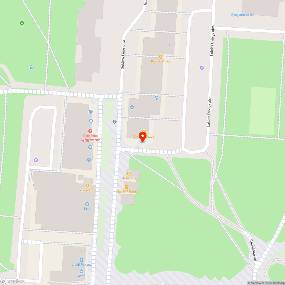 Kiégett bejelentés helye