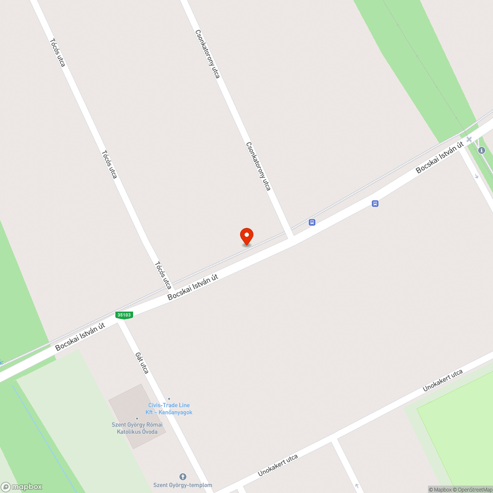 Gyommal benőtt vízelvezető bejelentés helye