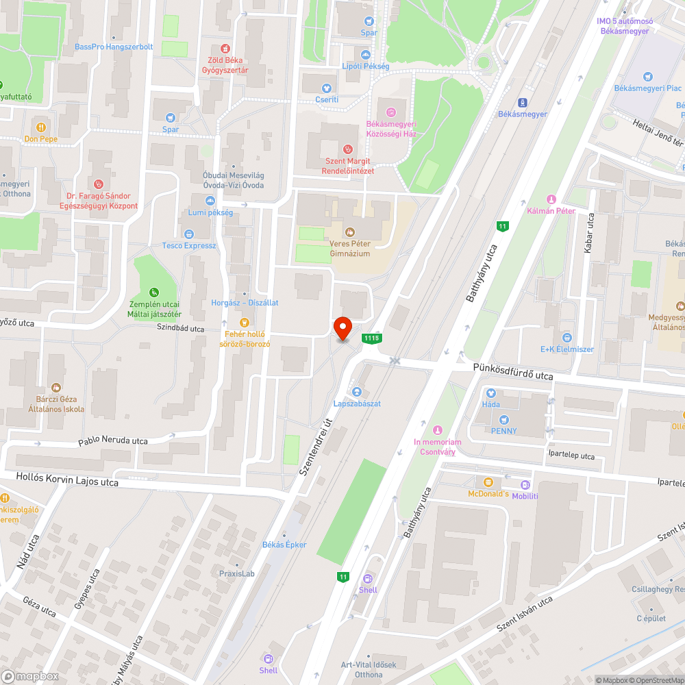 Közvilágítás kiépítésének hiánya bejelentés helye