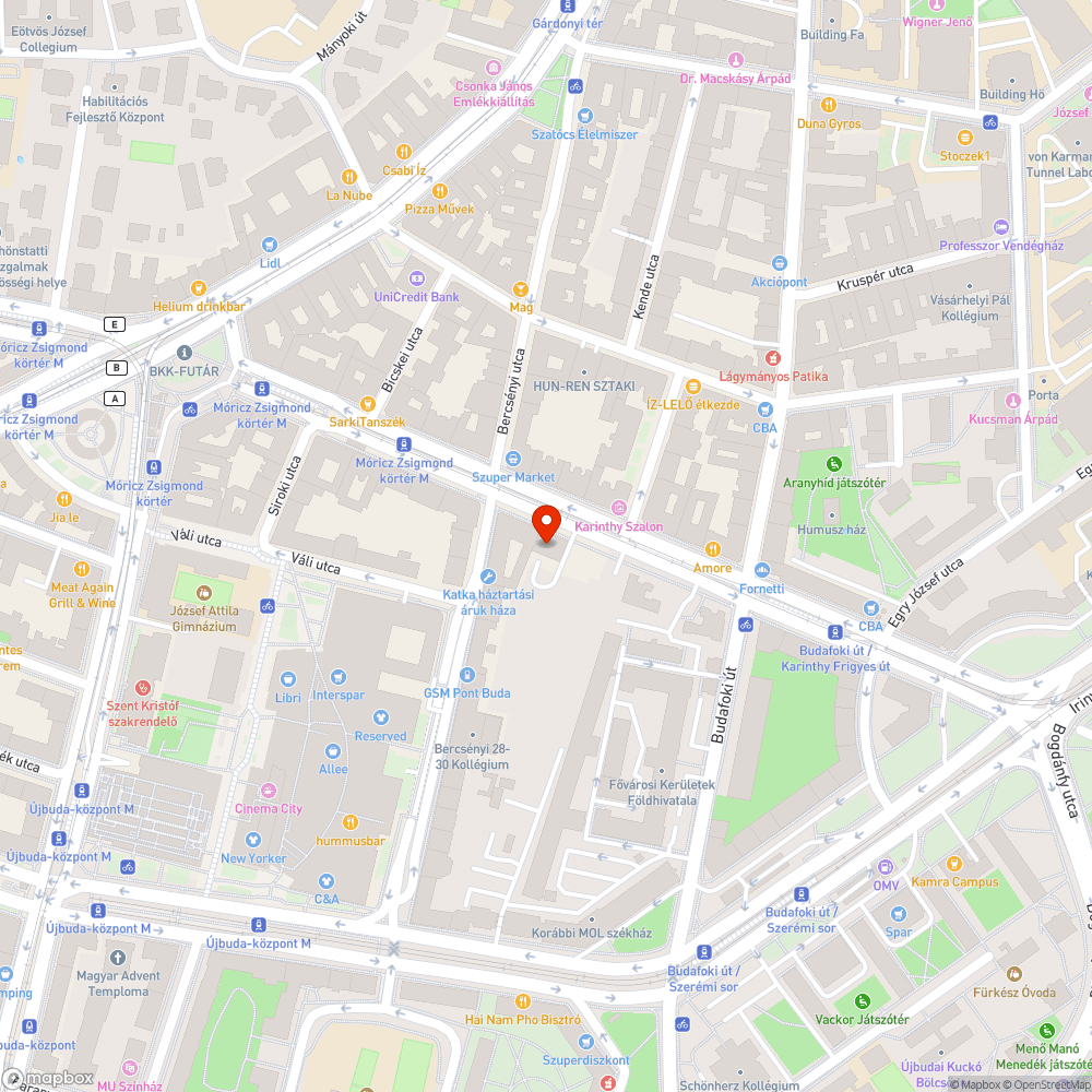 Hiányzó oszlop bejelentés helye