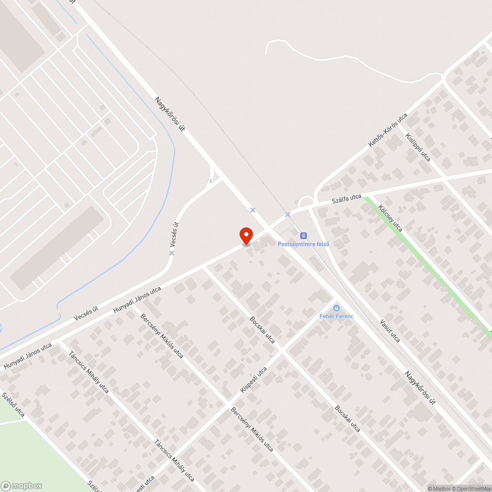 Egy kupac szemét bejelentés helye