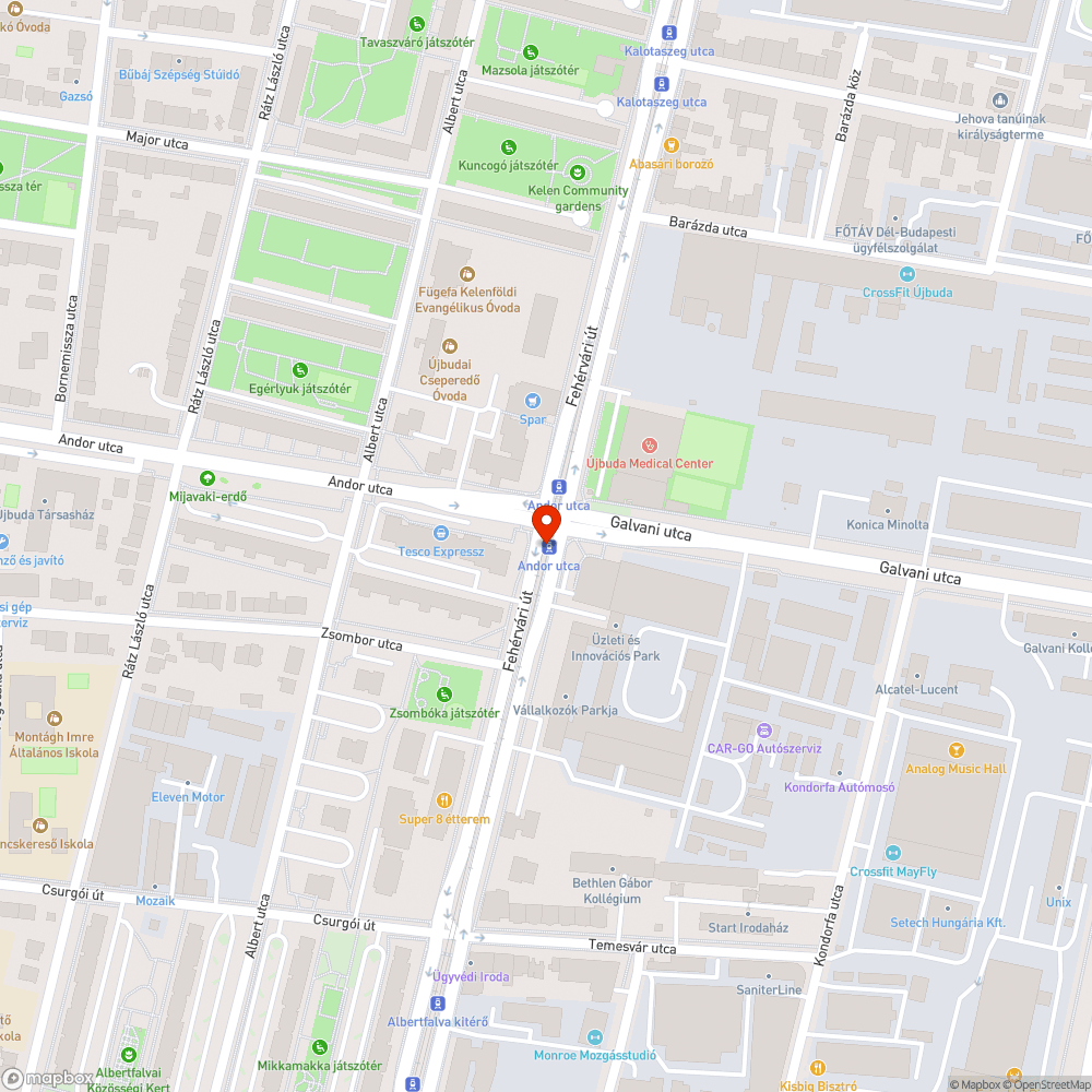 Minden évben bejelentés helye