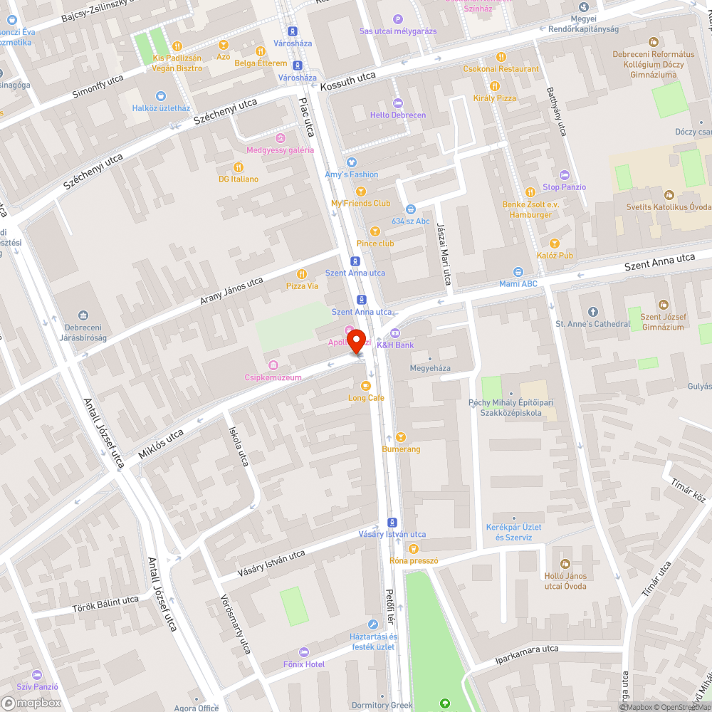 Járdán parkolás bejelentés helye