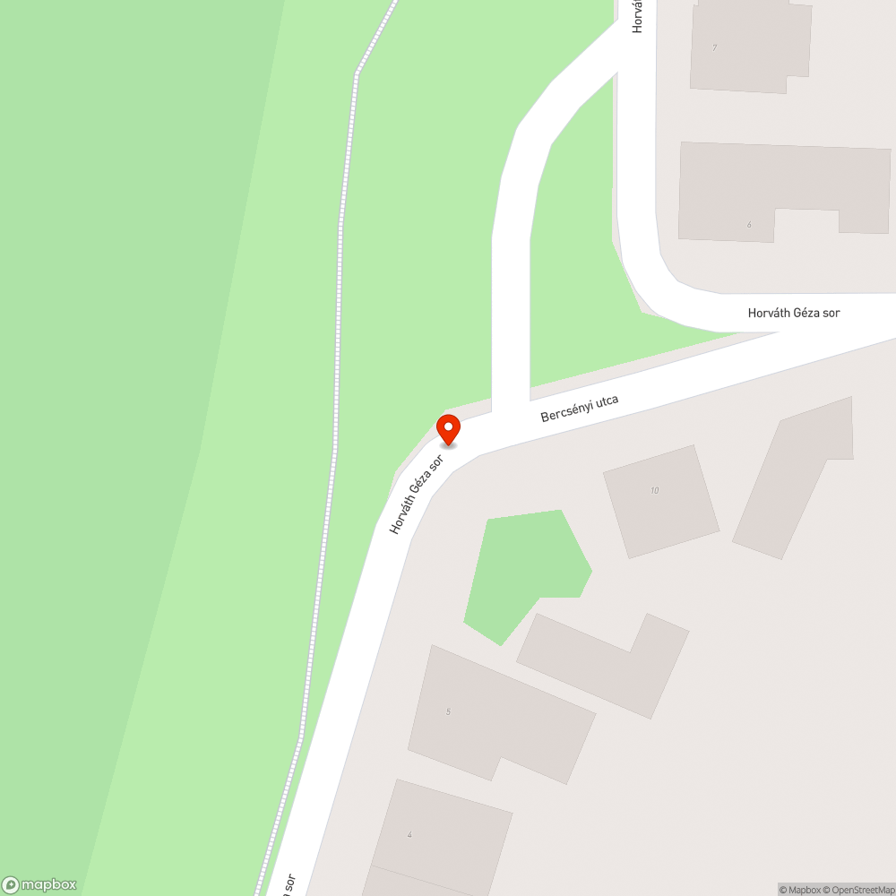 Kátyú bejelentés helye