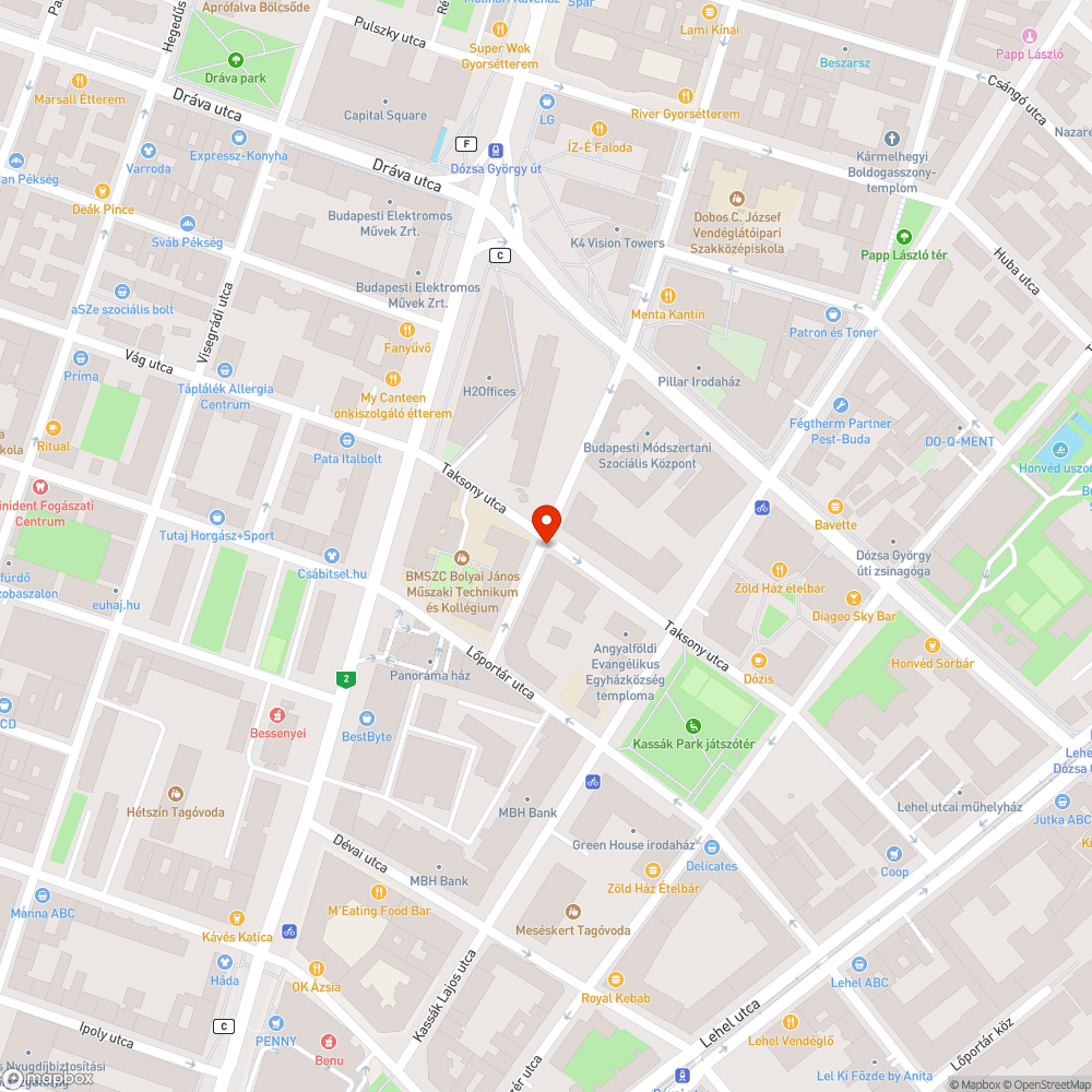 Csatorna környékén tisztítás szükséges bejelentés helye