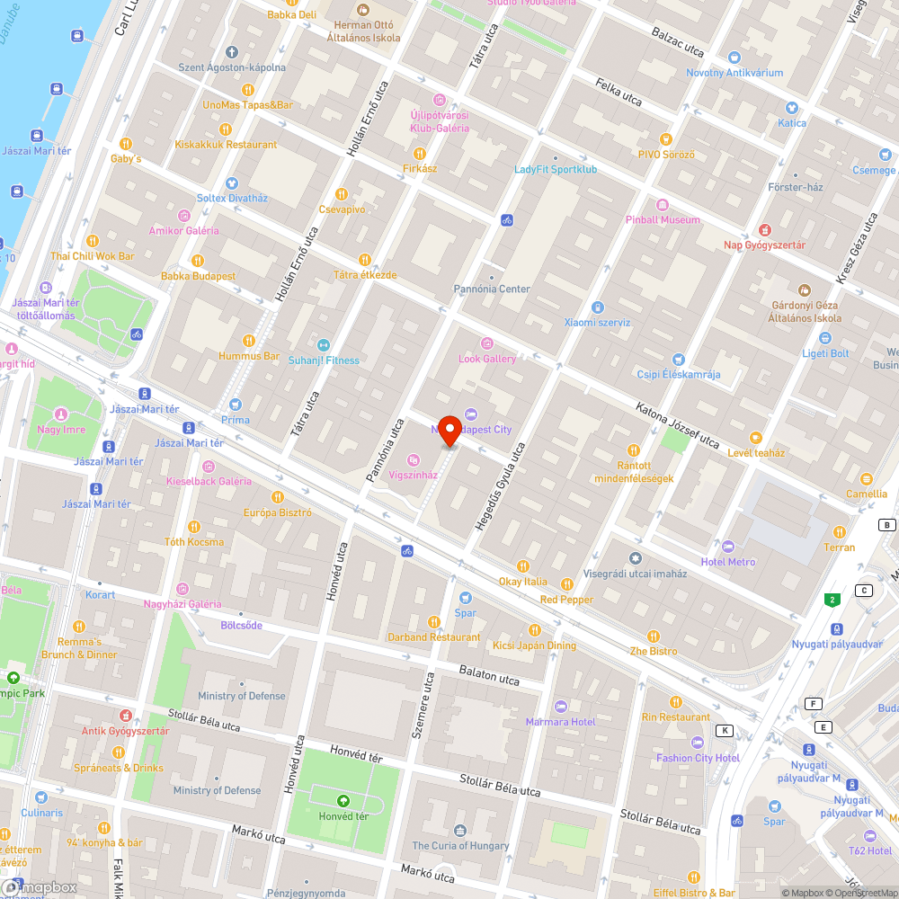 Olvashatatlan utcanévtábla bejelentés helye