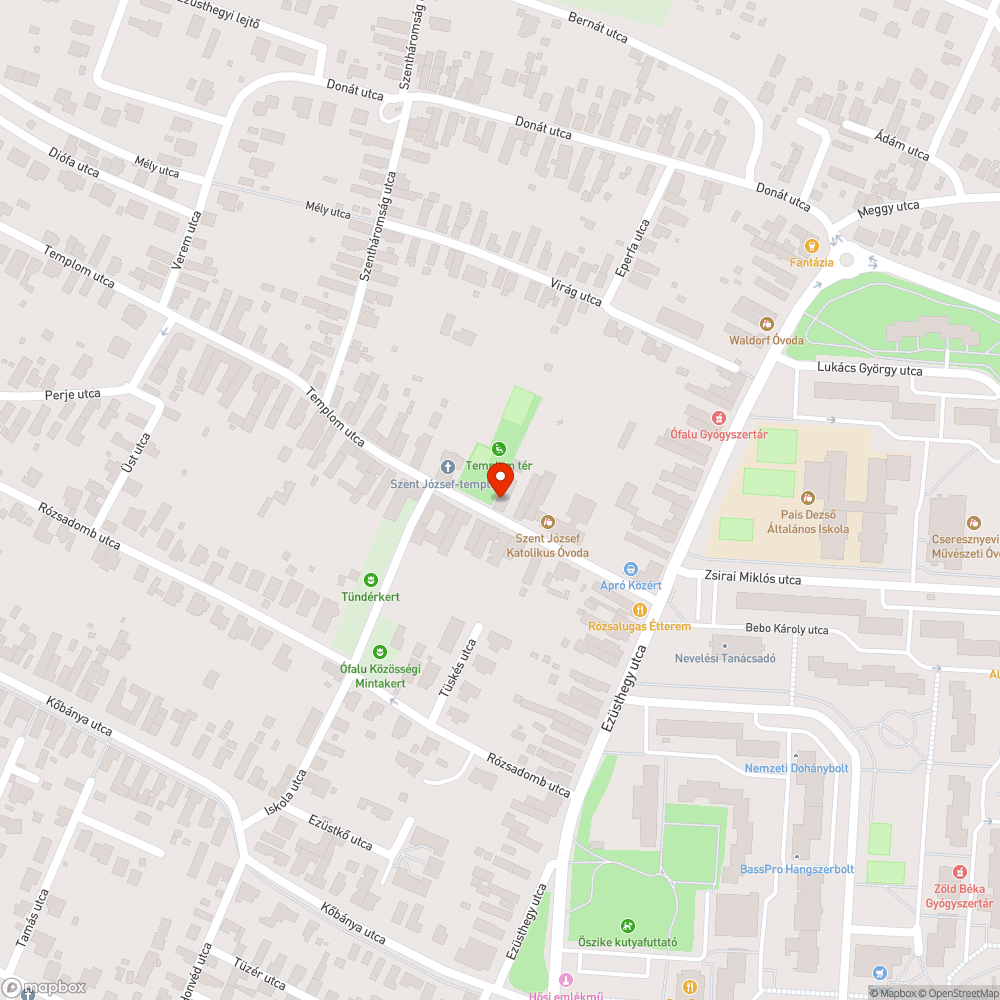 Veszélyes mászóka bejelentés helye