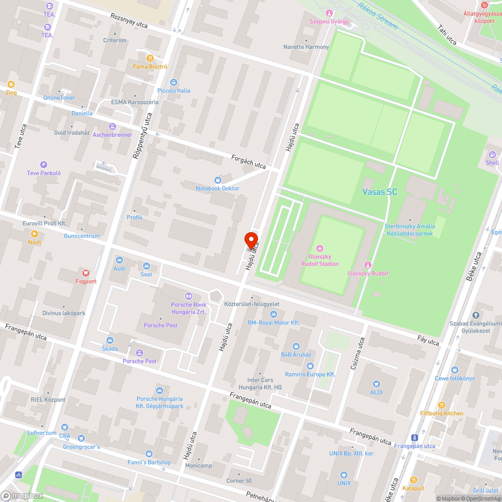 Egyenetlen járdakövek bejelentés helye