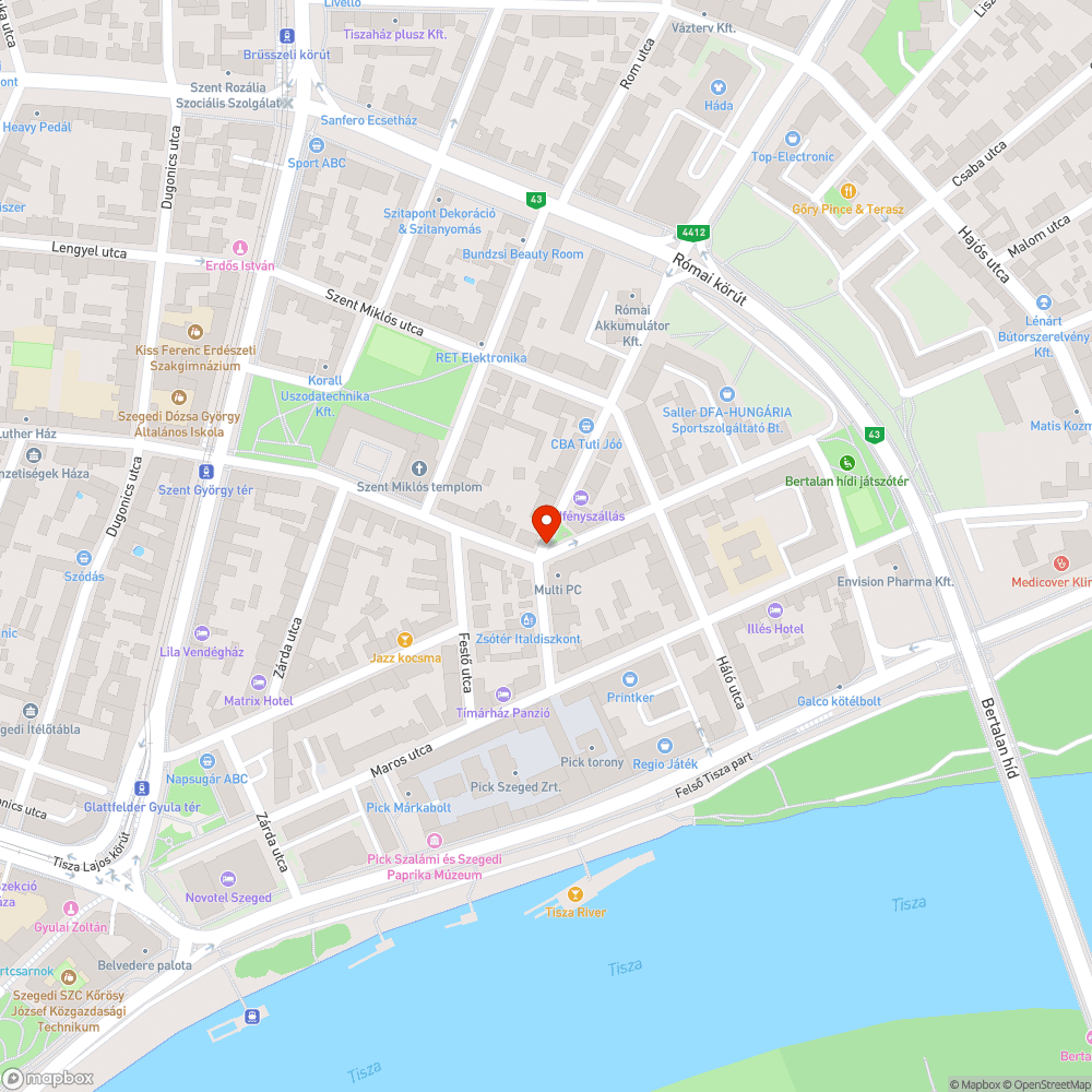 Helytelenül kihelyezett kiegészítő tábla bejelentés helye